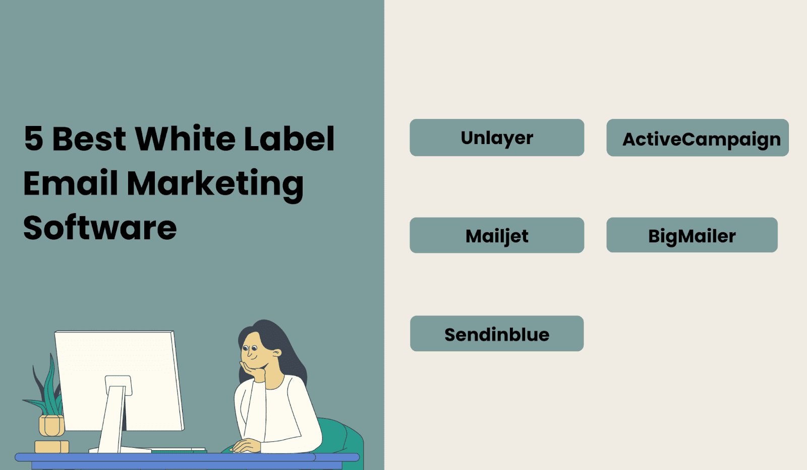 The five best white label email marketing tools