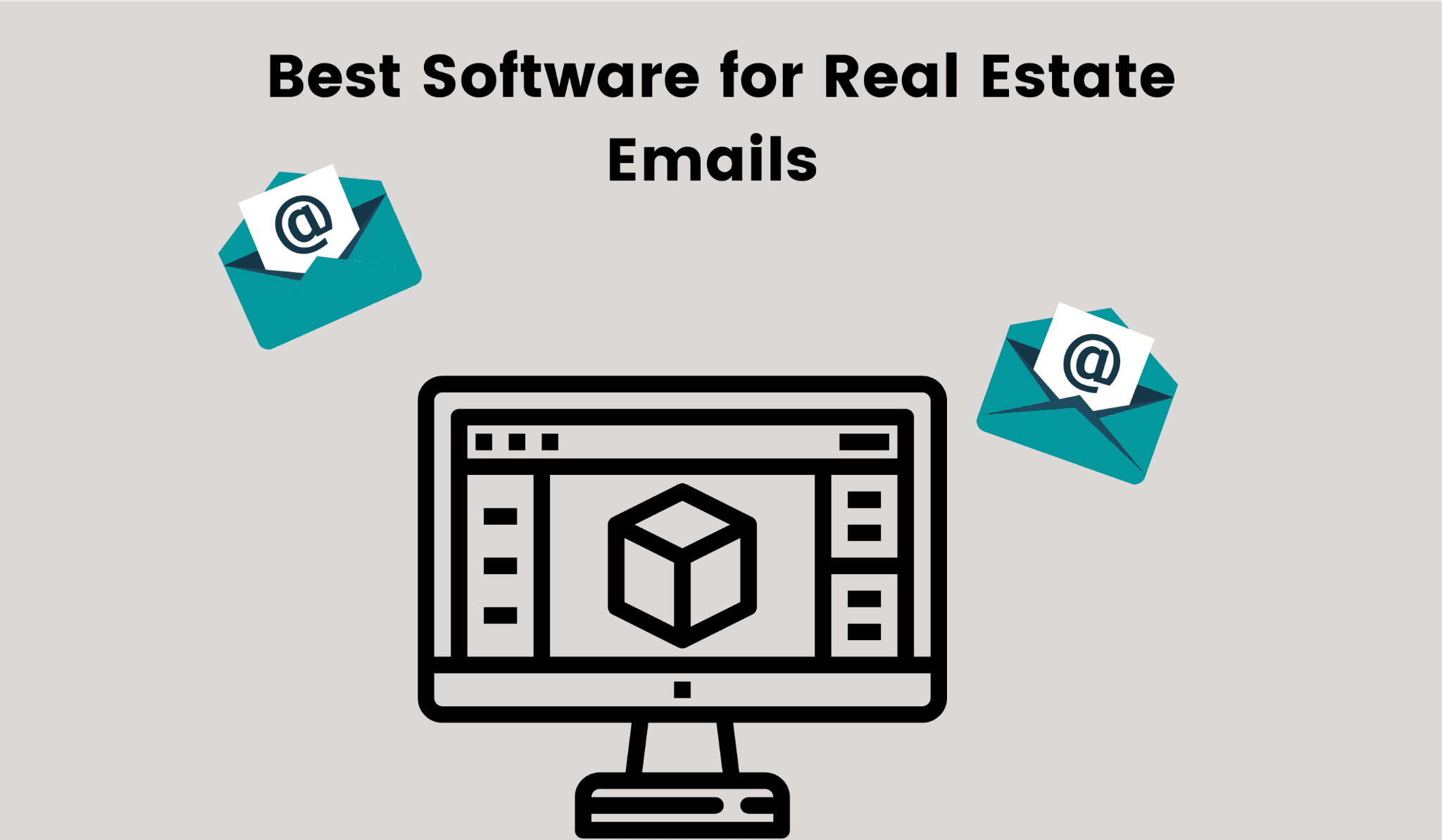 List of best softwares for designing real estate emails. 