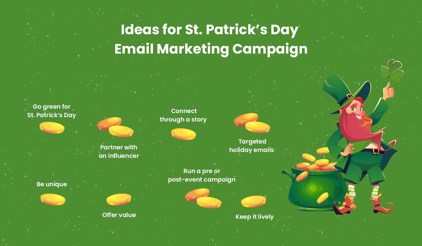 Ideas for St. Patrick’s Day email campaign