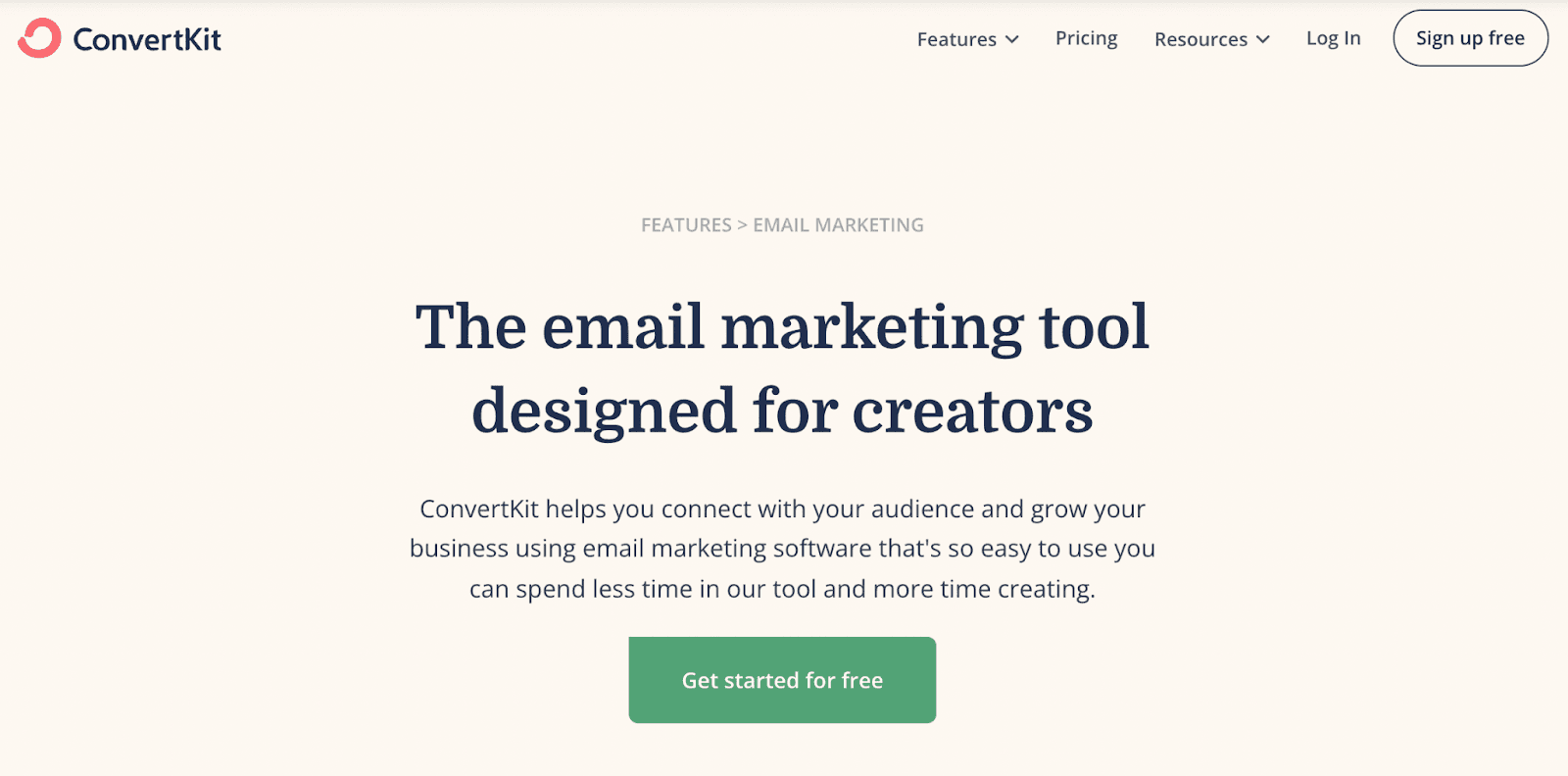 Best email marketing software - ConvertKit