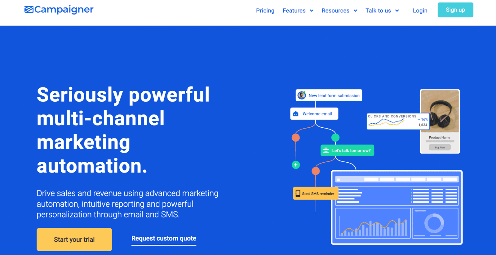 Campaigner as a recommended newsletter platform