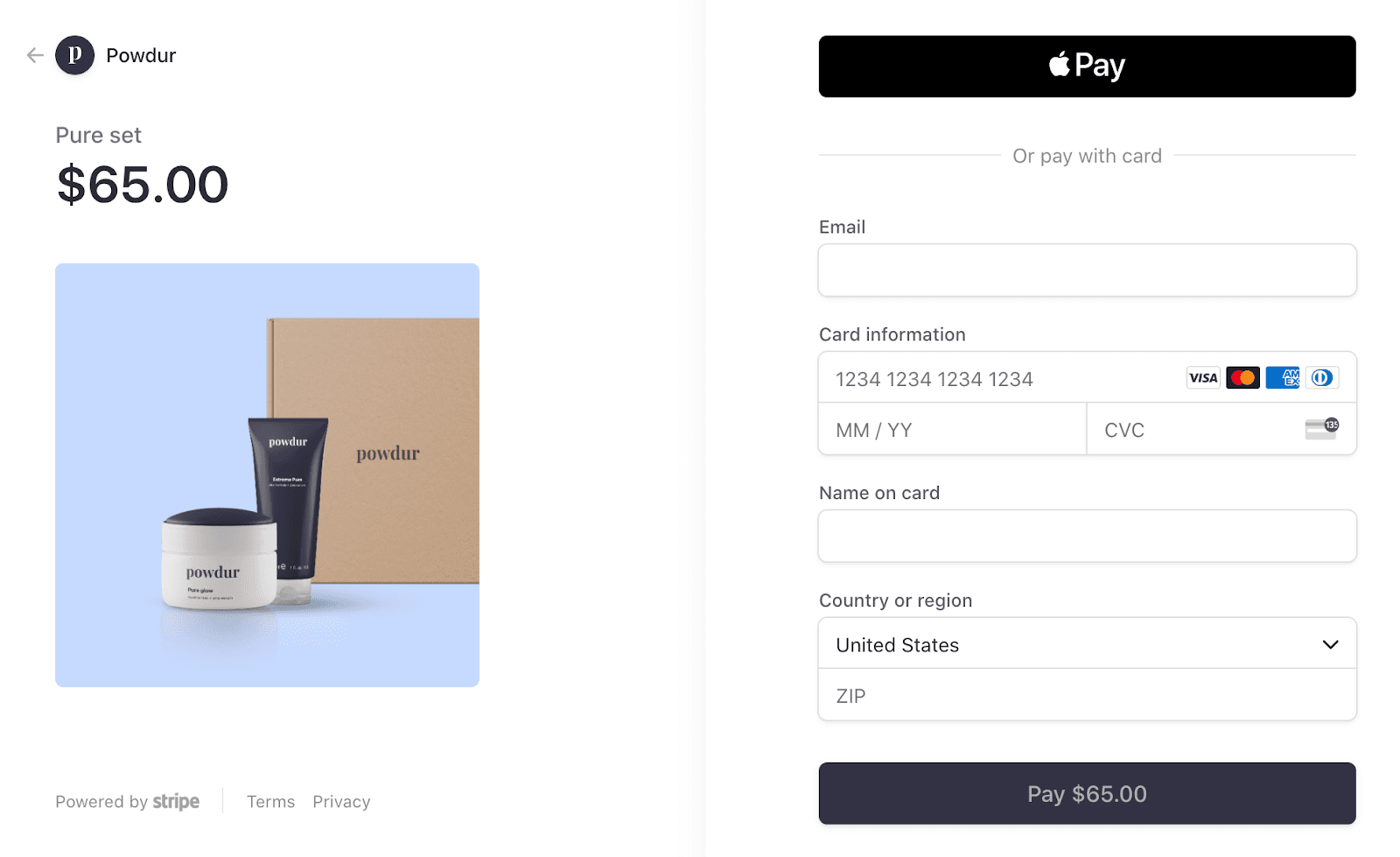 Stripe - no-code payments tool