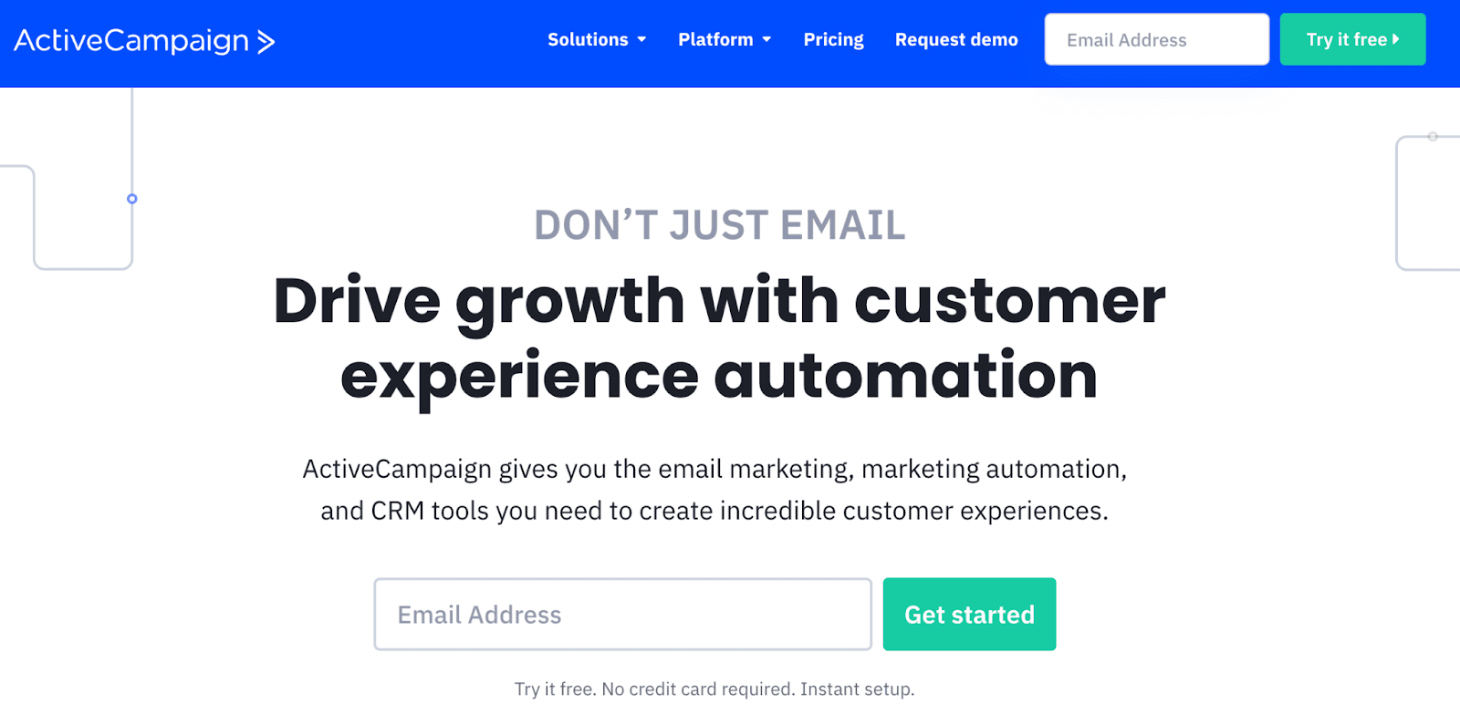 The best white label SaaS platform for marketing automation - ActiveCampaign