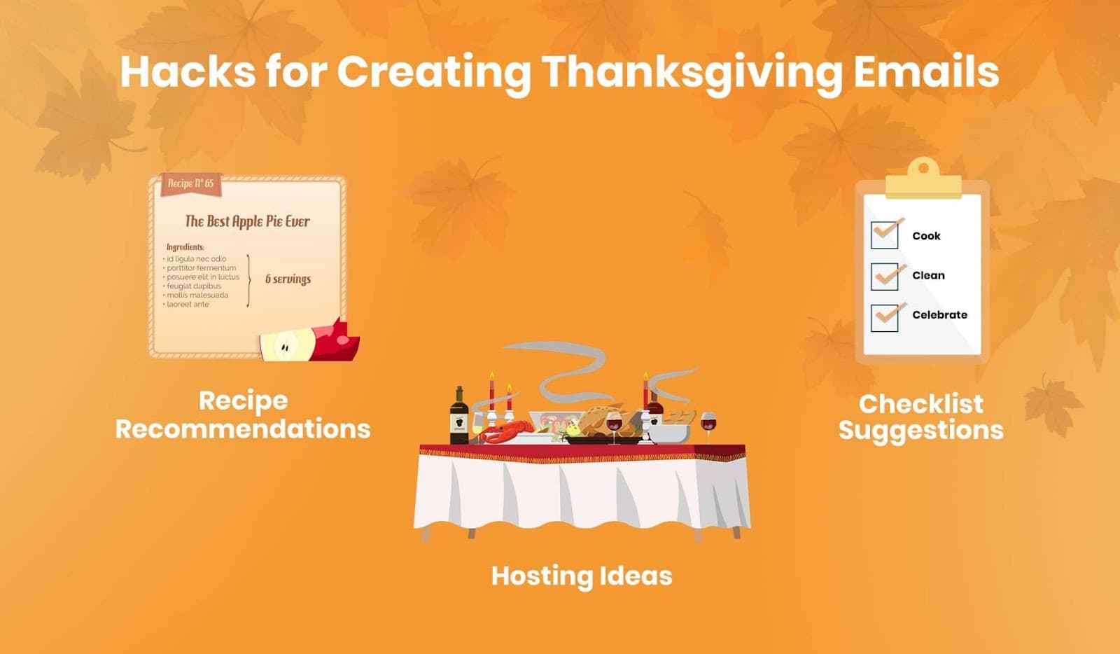 Tips to create the best thanksgiving emails